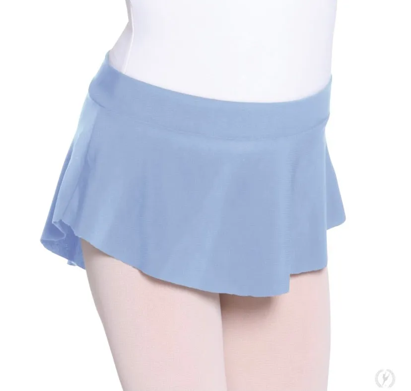 Eurotard Girls High Low Pull On Mini Ballet Skirt