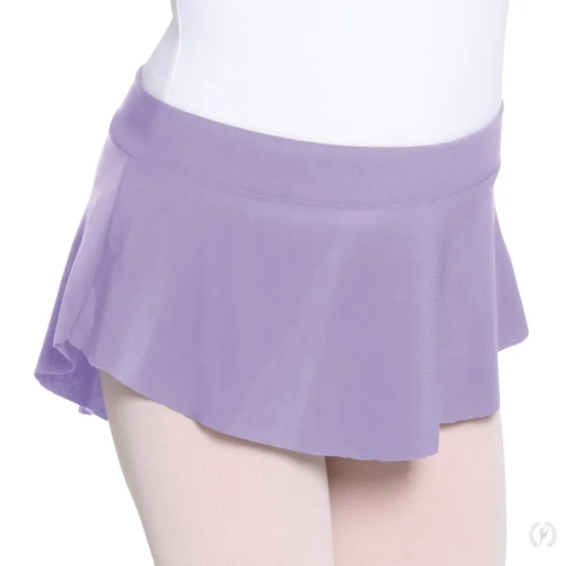 Eurotard Girls High Low Pull On Mini Ballet Skirt