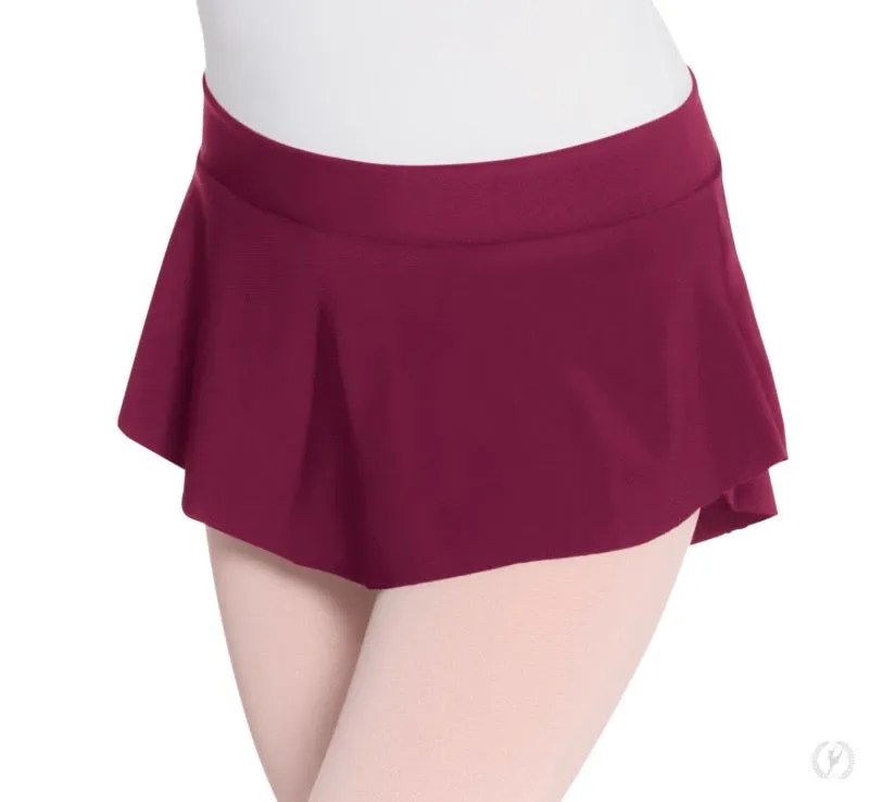 Eurotard Girls High Low Pull On Mini Ballet Skirt