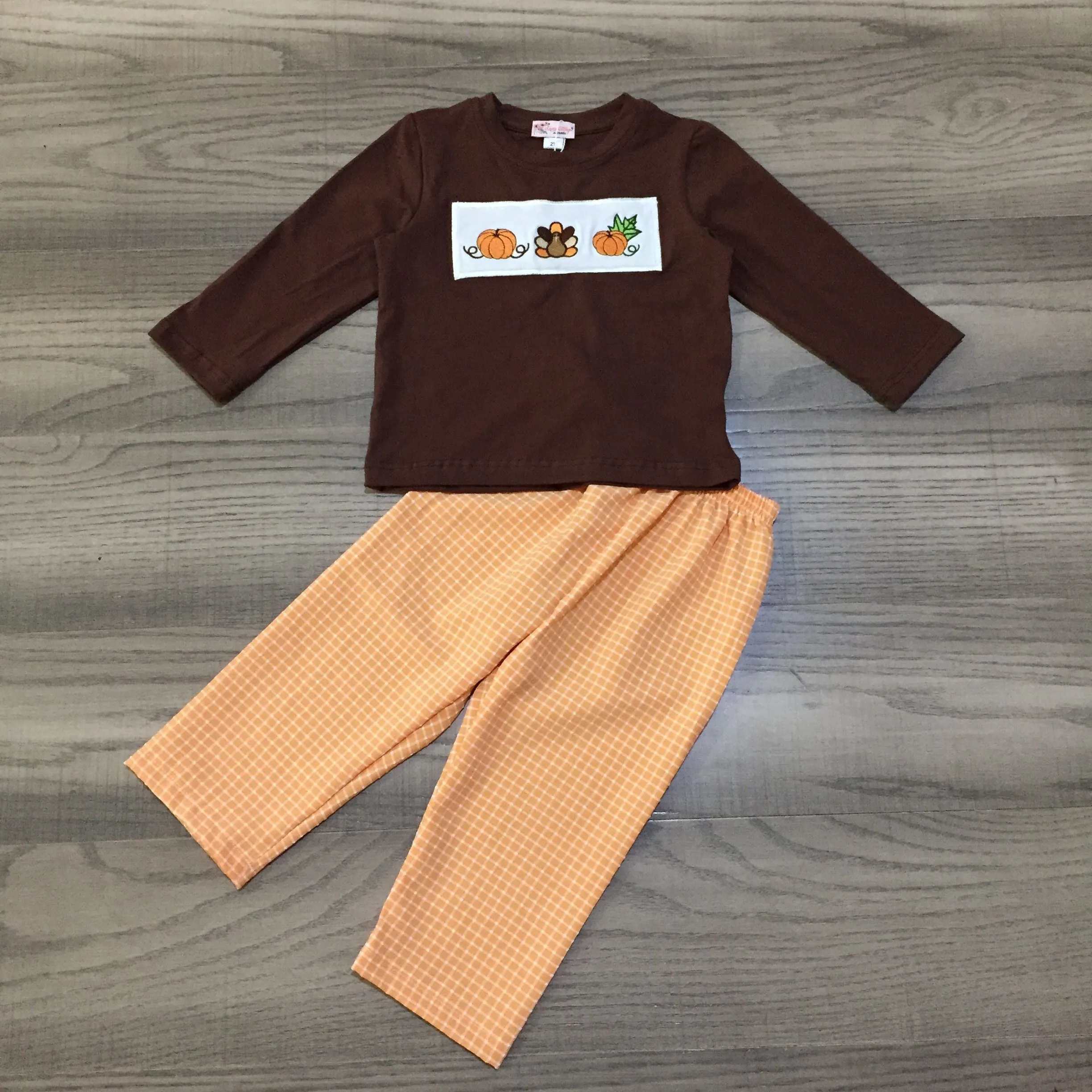 Fall-loving 2 Piece Boys Set