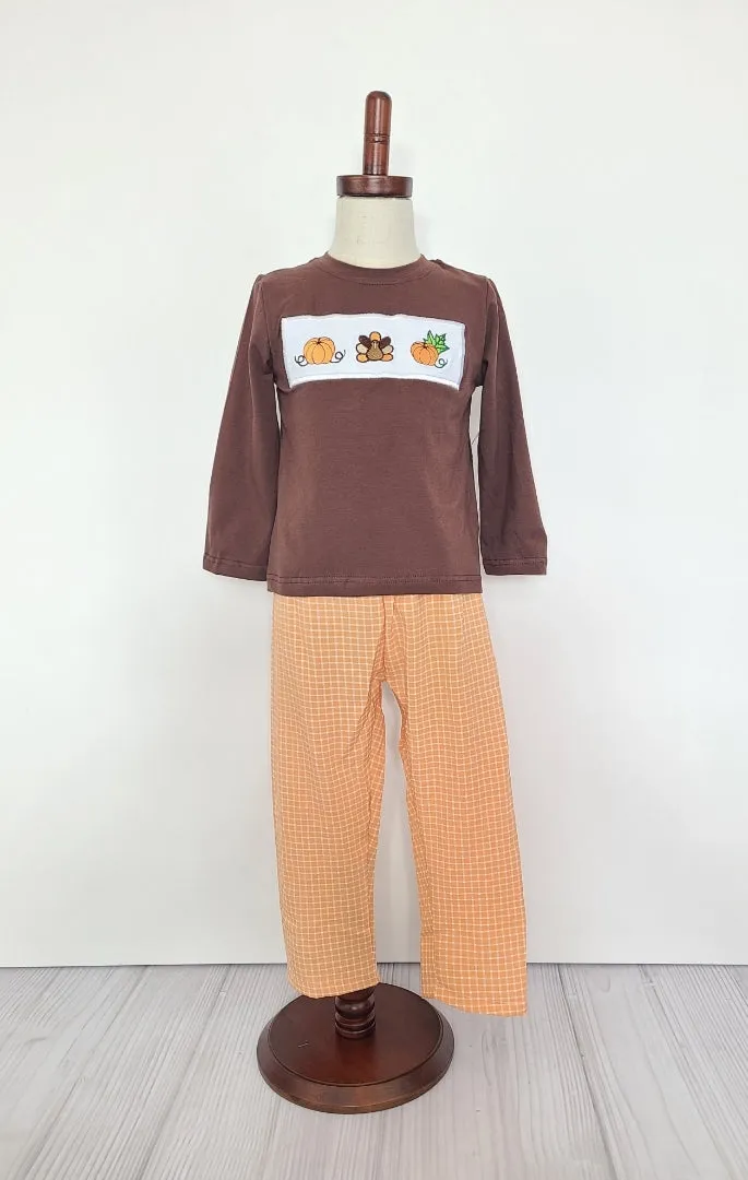 Fall-loving 2 Piece Boys Set