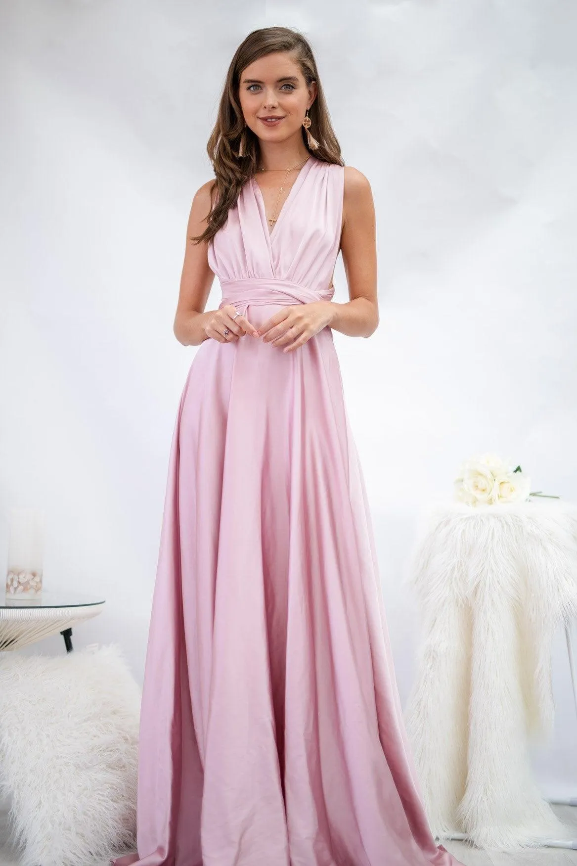 Fantasy Multiway Dress - Blush