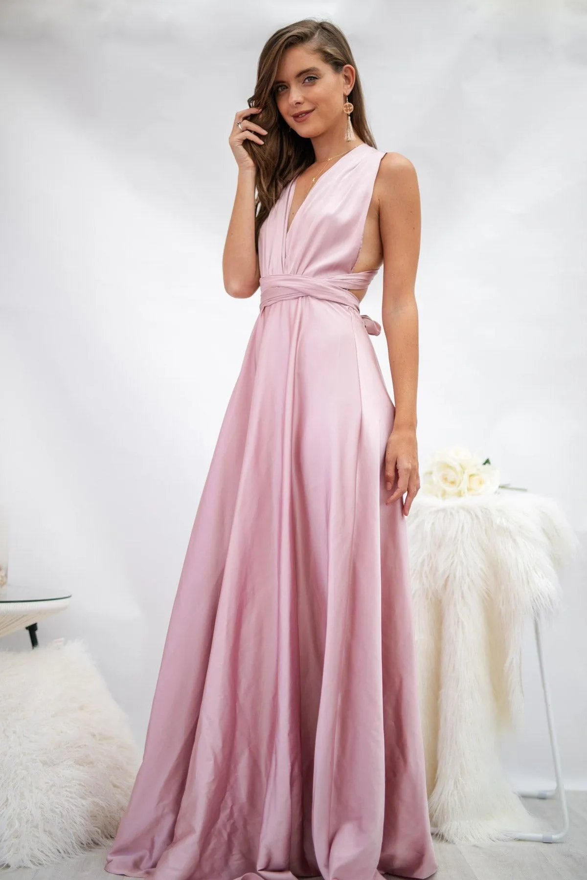 Fantasy Multiway Dress - Blush