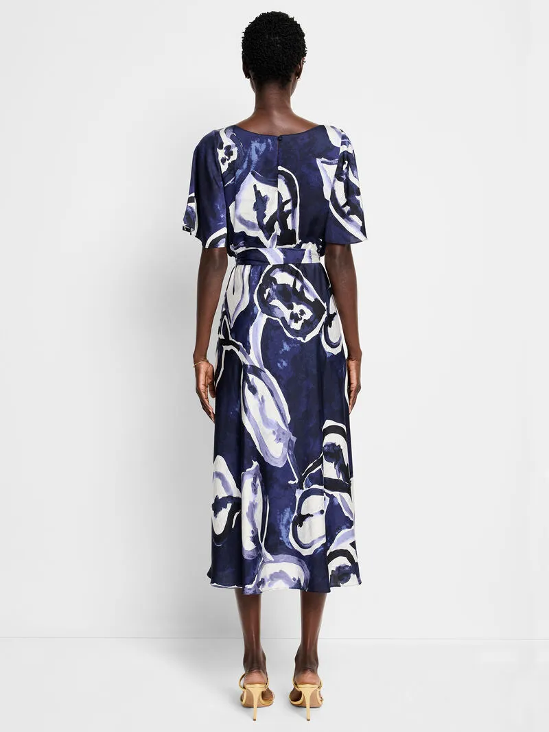 FINAL SALE NIC ZOE F241904 Watercolor Vines Jeni Dress