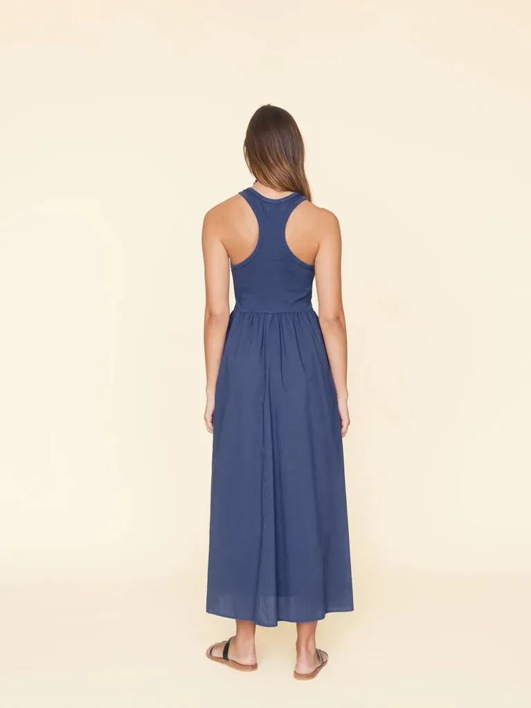 Flynn Dress- Marlin Blue