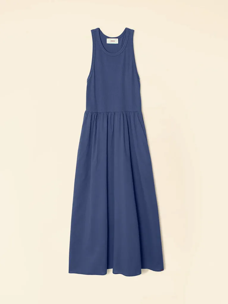 Flynn Dress- Marlin Blue