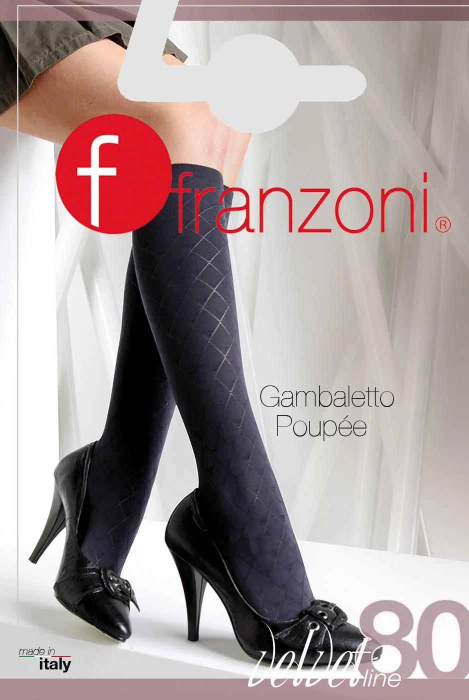 Franzoni Poupee` Diamond Pattern Knee Highs