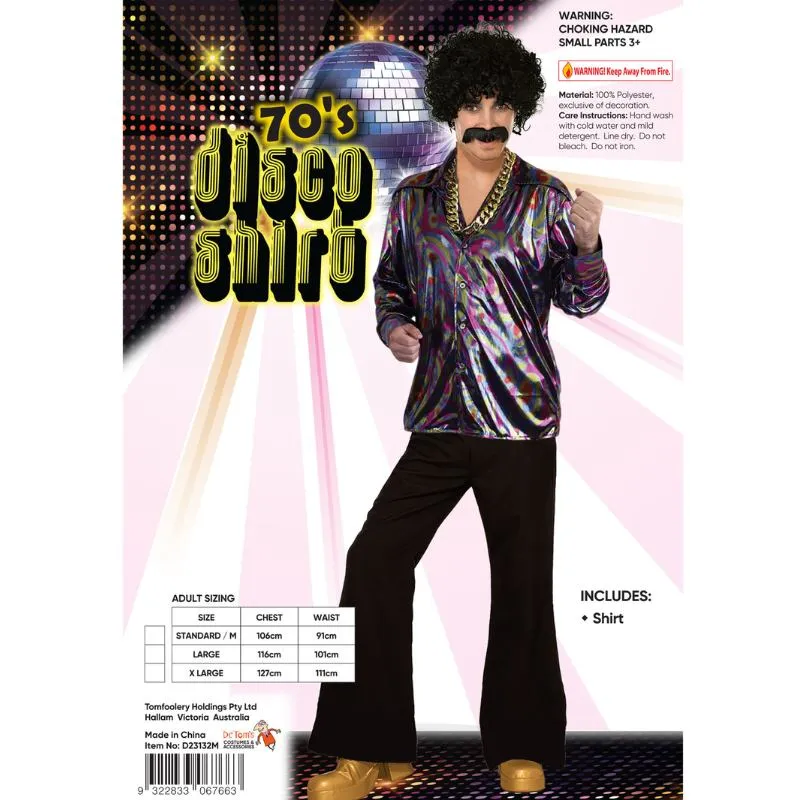 Groovy Disco Shirt Male