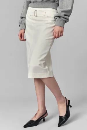 Hike Belted Midi Skirt