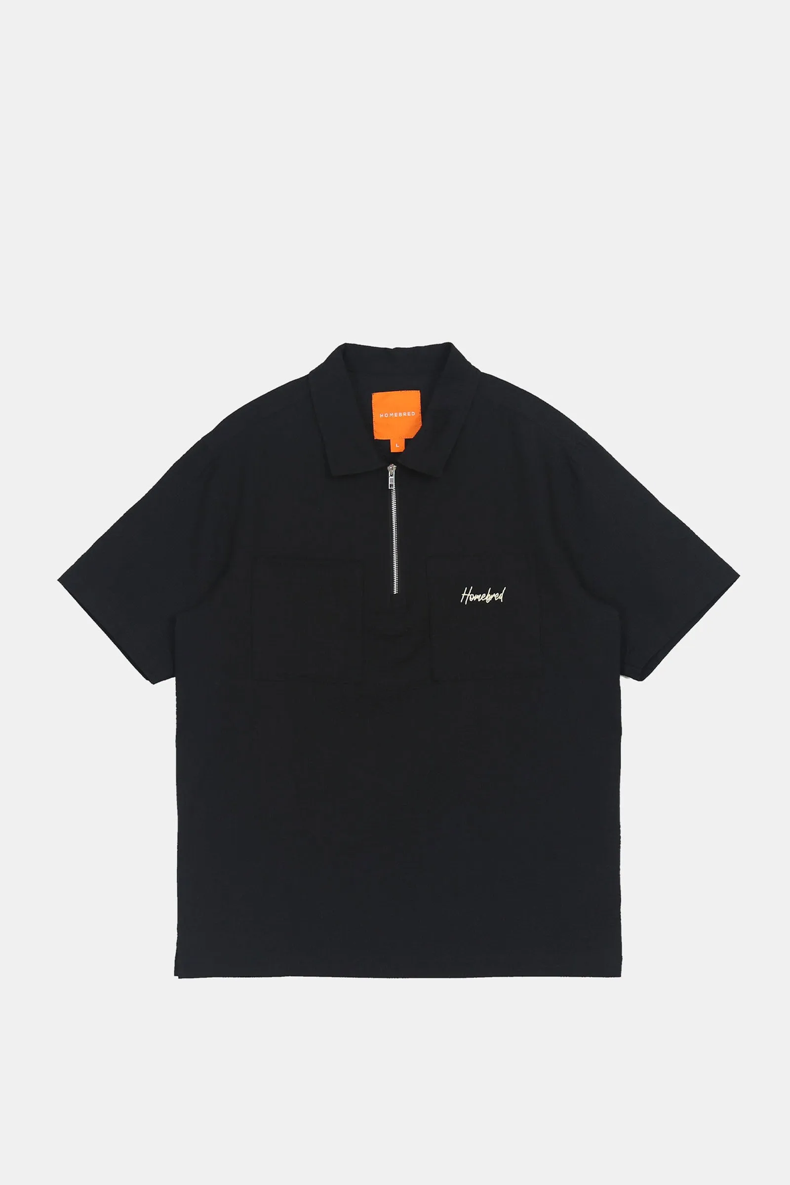 Homebred 1/4 Zip Seersucker Shirt