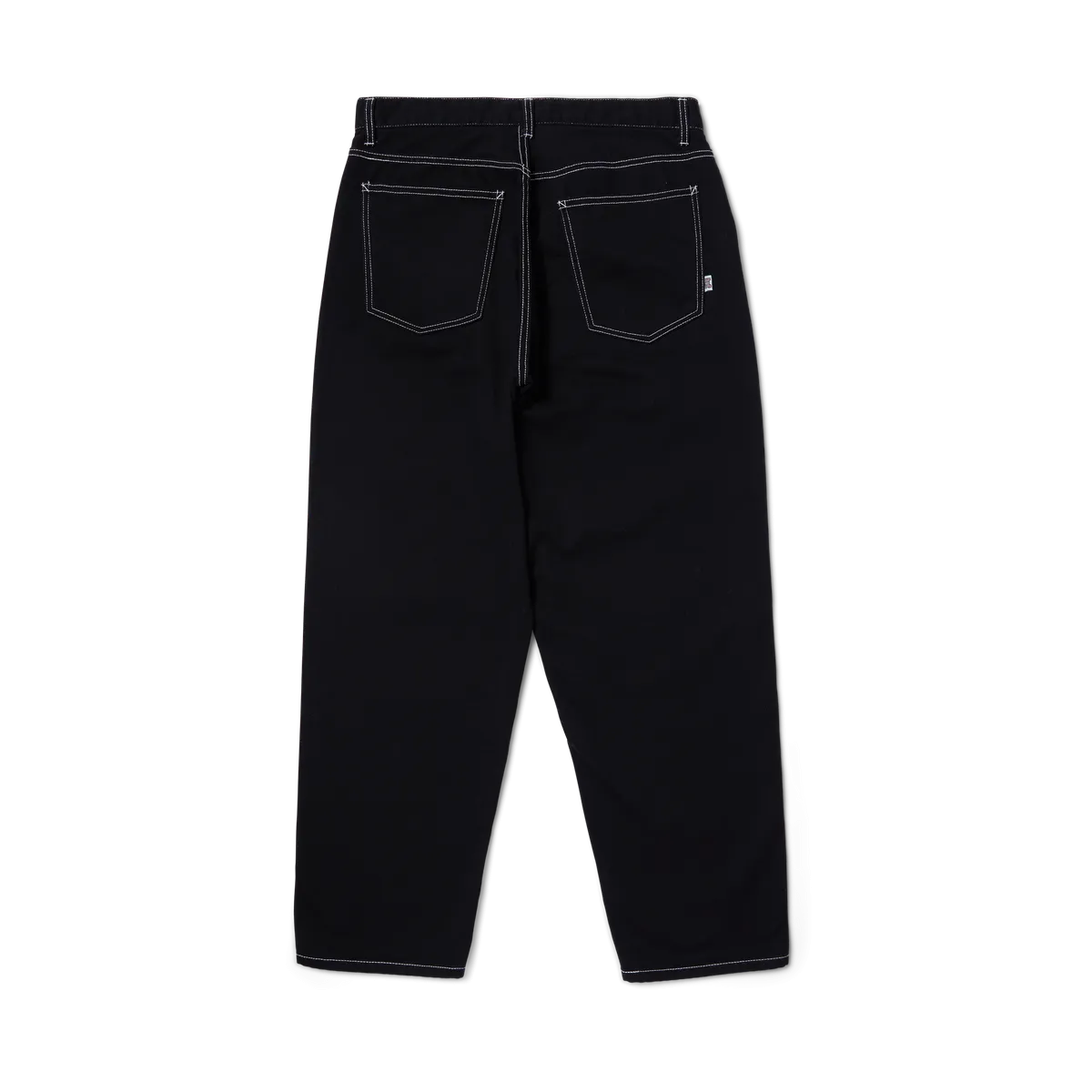 HUF CROMER PANT BLACK/WHITE