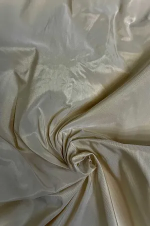 Italian Poly Taffeta Beige