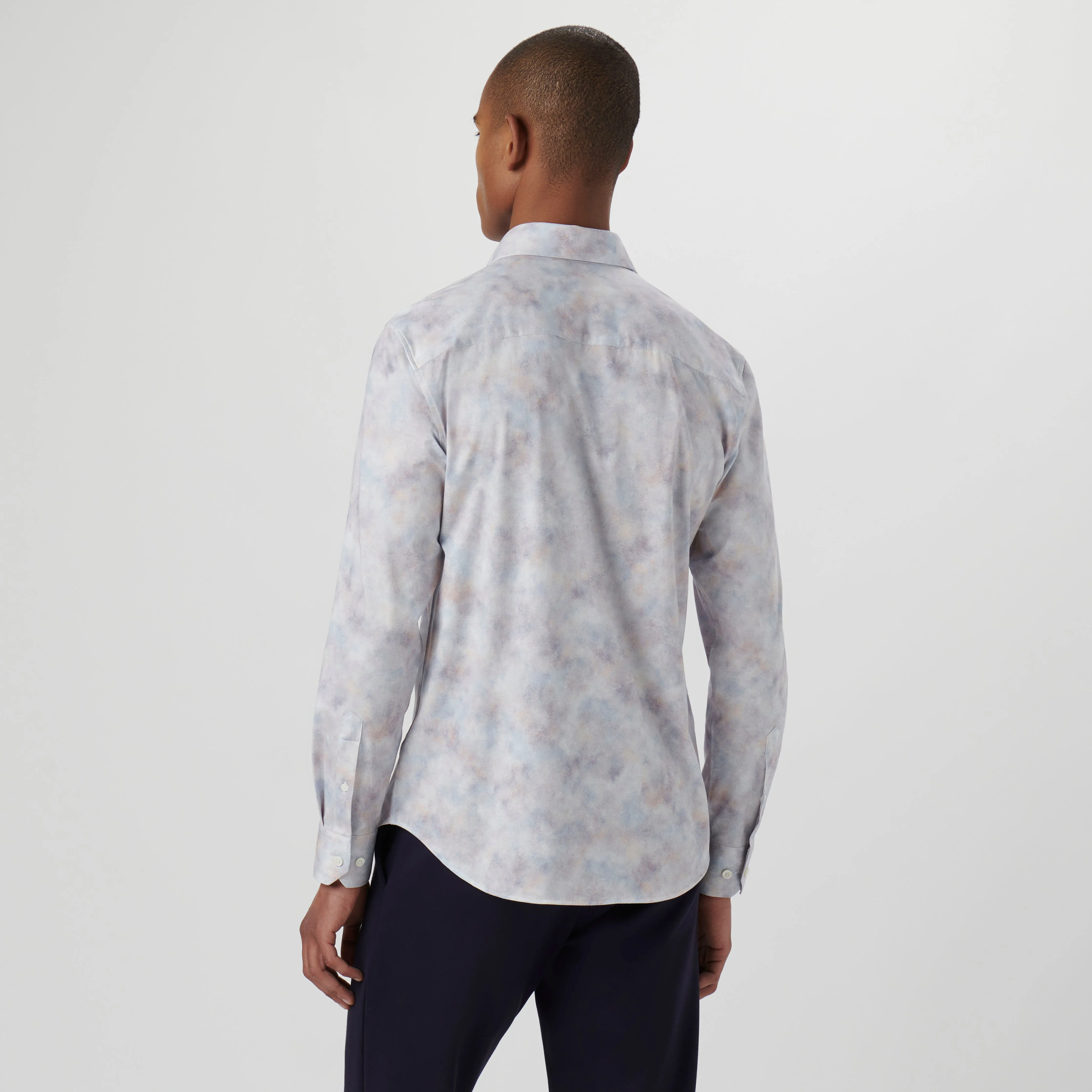 James Watercolor Print OoohCotton Shirt