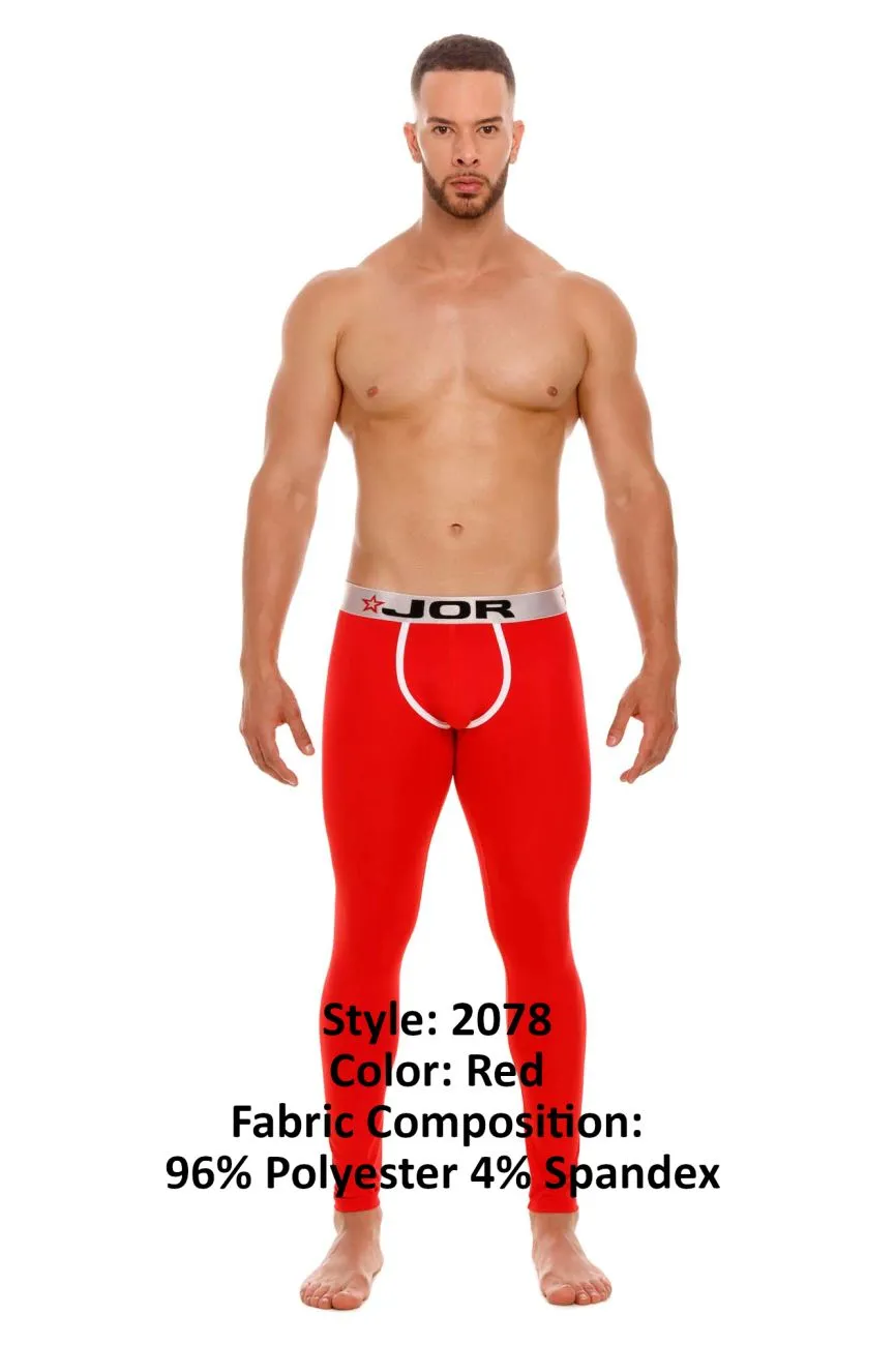 JOR 2078 Winter Long Johns Color Red