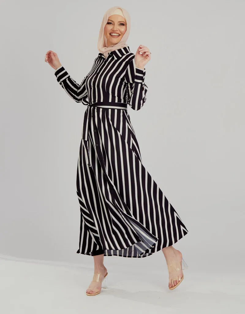 Jovial Stripe Dress