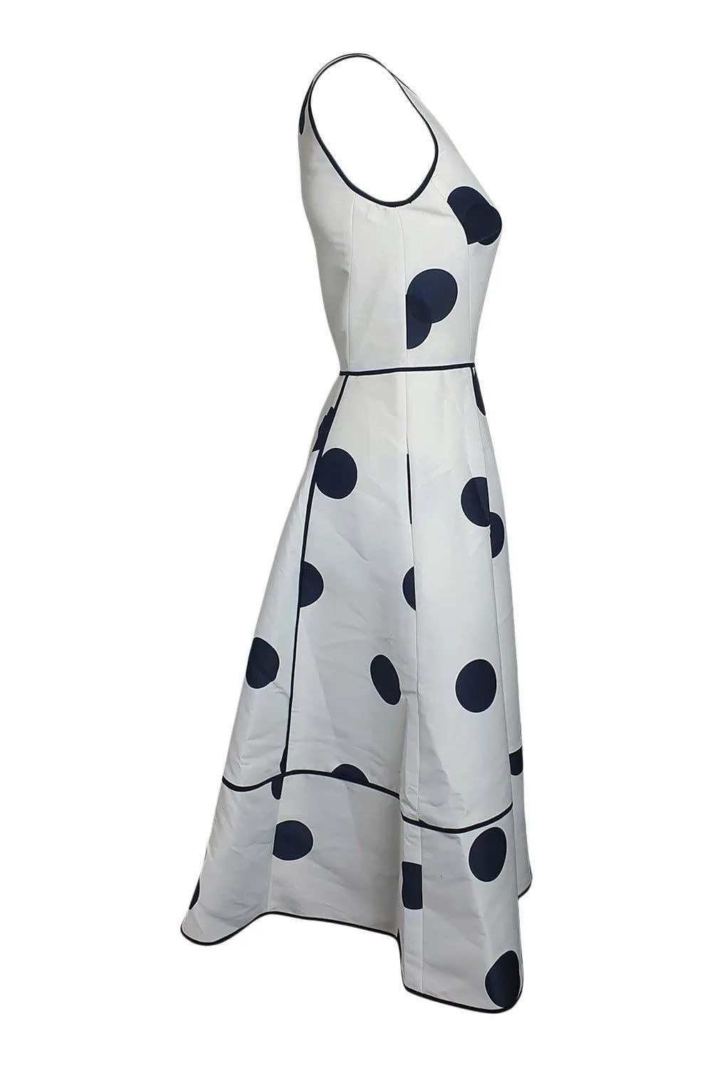 KATE SPADE New York White Madison Avenue Dee Dot Emmy Dress (US 00 | UK 4)