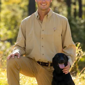 Kevin's Bob White Quail Stretch Long Sleeve Performance Seersucker Field Shirt