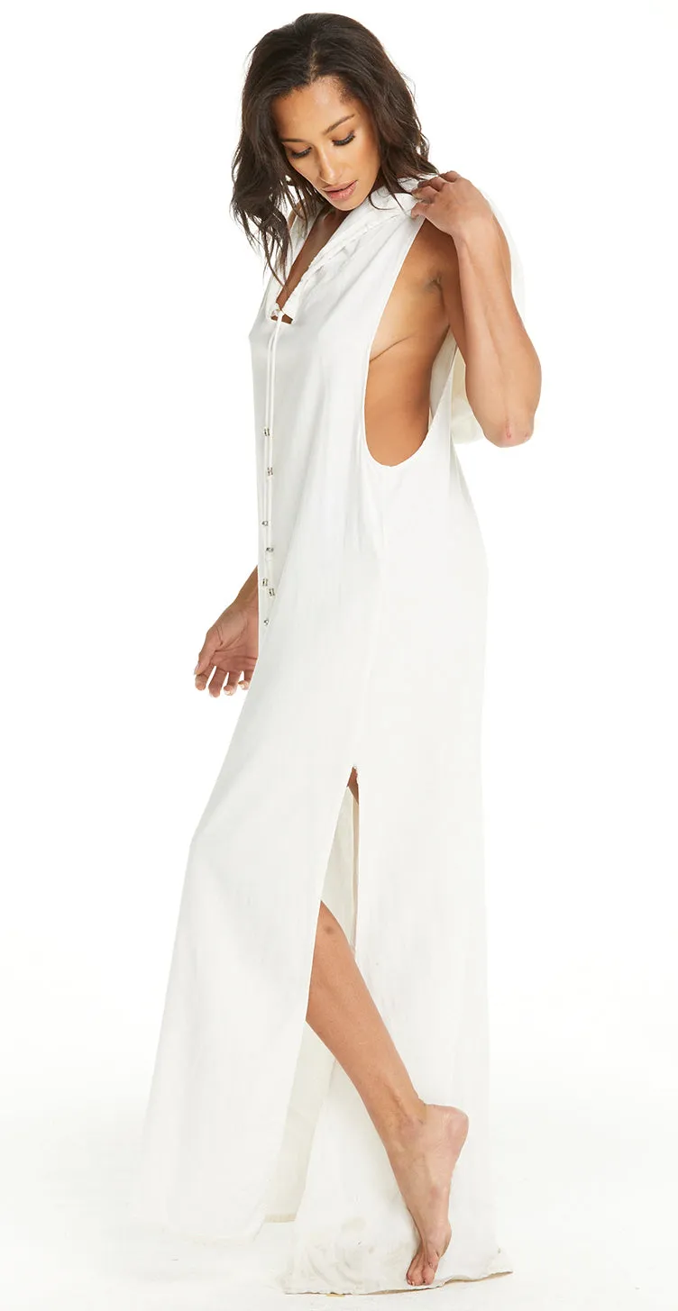 Kiara Maxi Hooded Dress