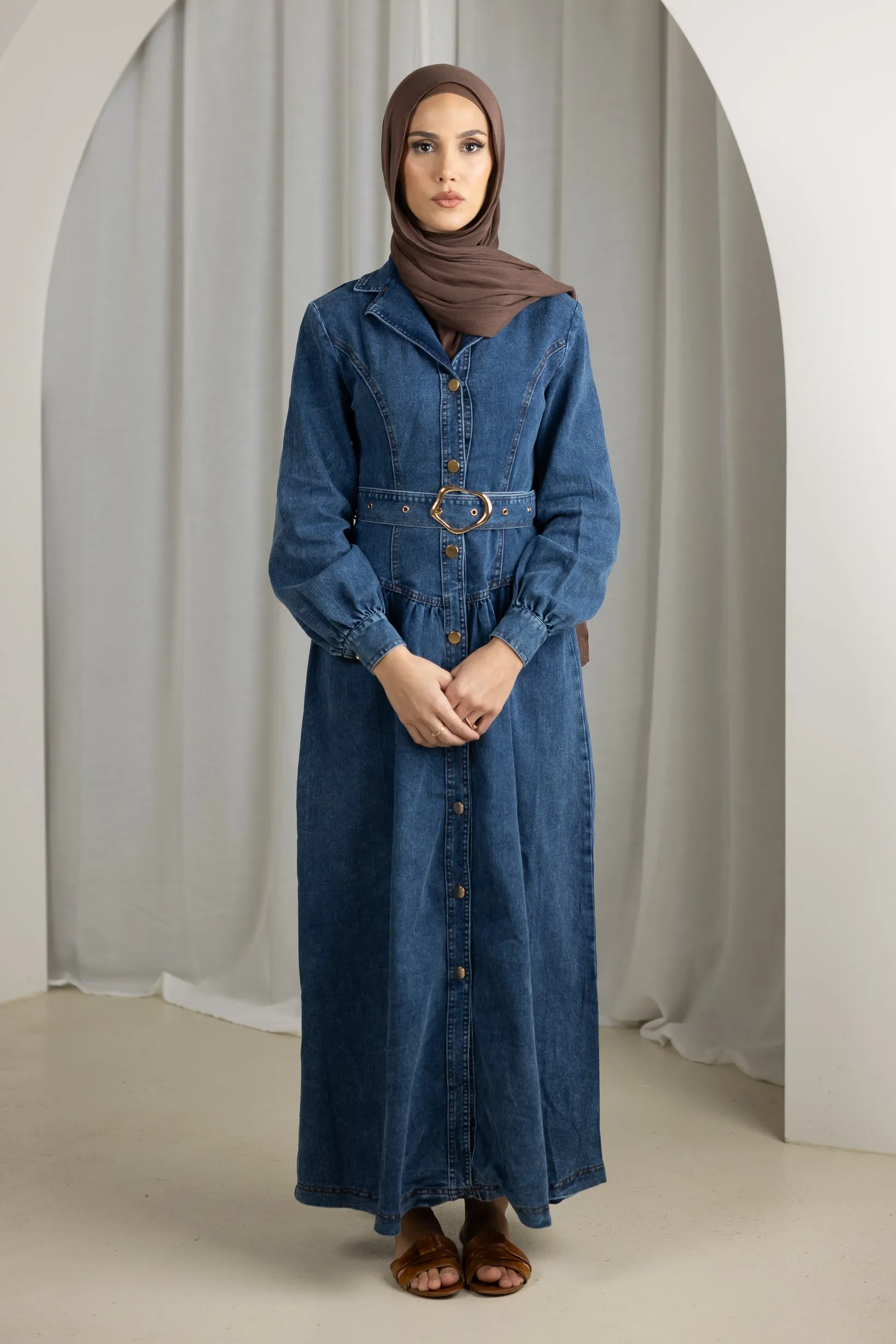 Latoya Vintage Denim Dress