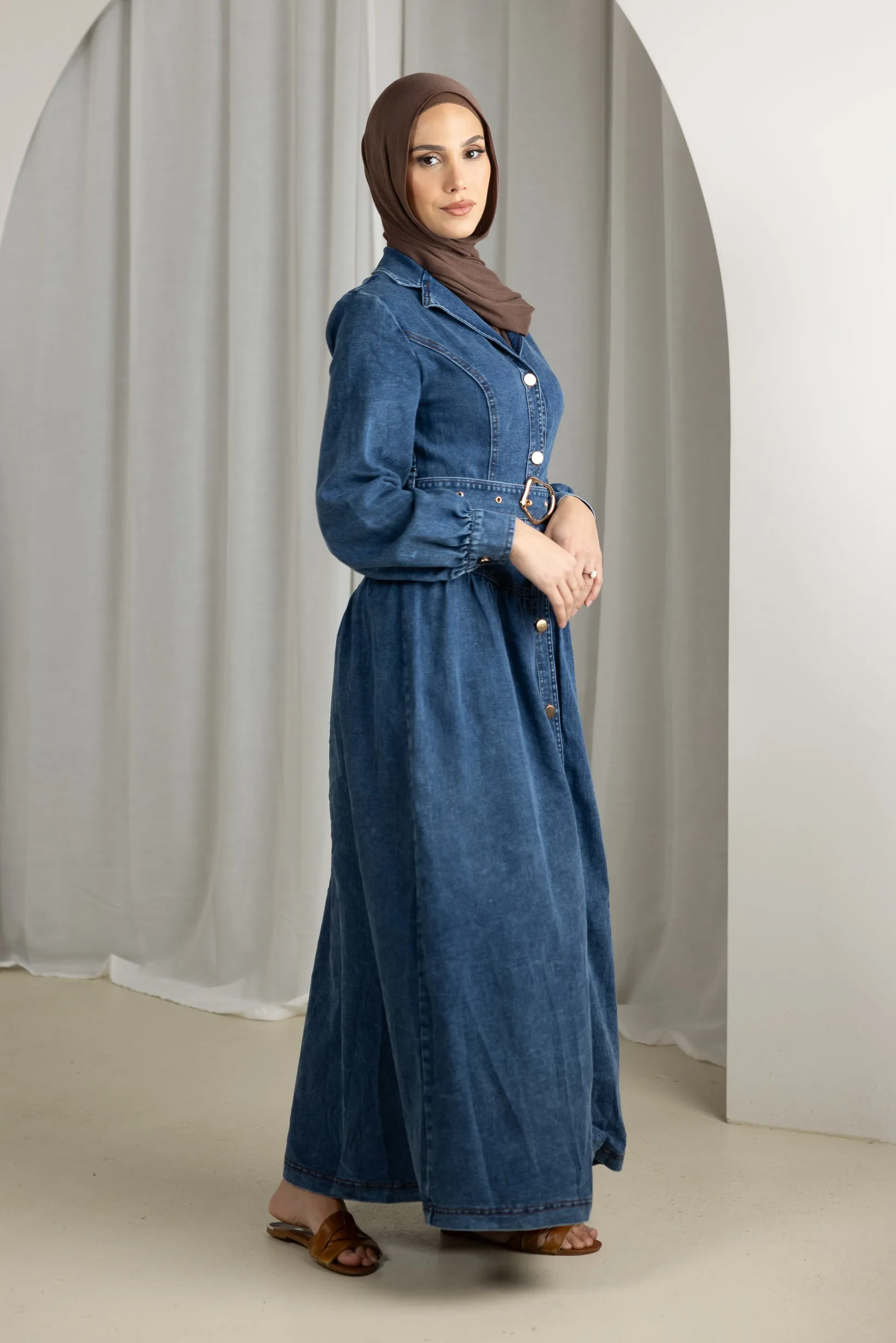 Latoya Vintage Denim Dress