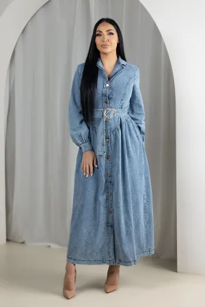 Latoya Vintage Denim Dress