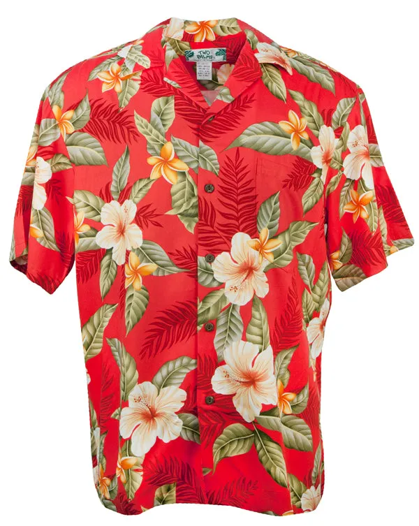 Leilani Mens Shirt in Red