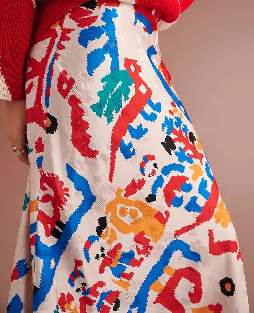 LONG SKIRT "ABIGAIL" MULTICOLOR