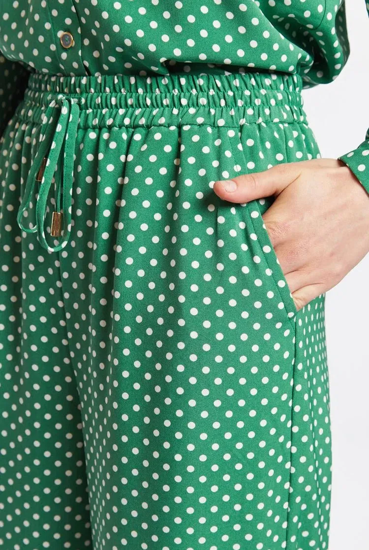 Louche Emmanuella Polka Dots Trousers