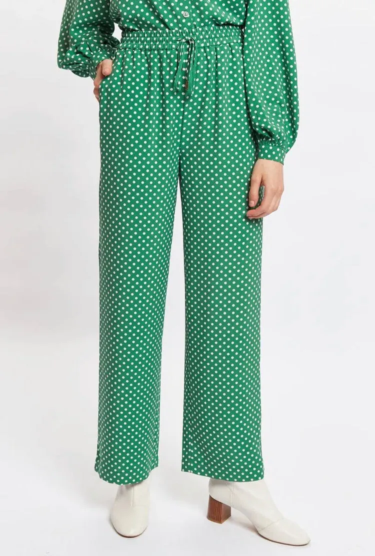 Louche Emmanuella Polka Dots Trousers