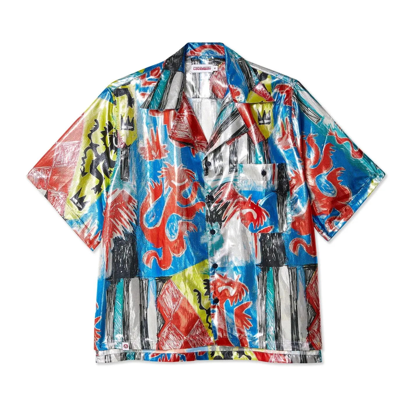 LOVERBOY BY CHARLES JEFFREY HAWAIIAN SHIRT