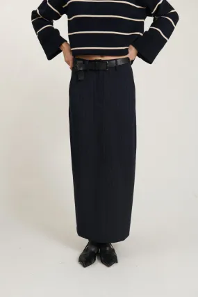 Marjorie Long Skirt - Sky Captain