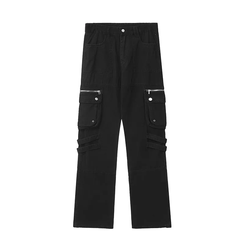 Men's Four-color Mid-waist Casual Pants