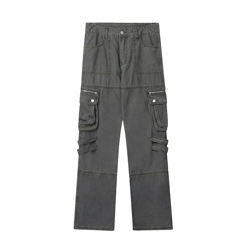 Men's Four-color Mid-waist Casual Pants