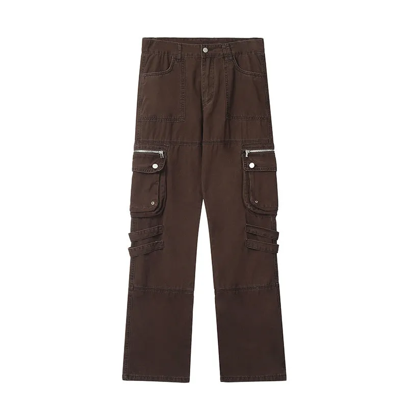 Men's Four-color Mid-waist Casual Pants