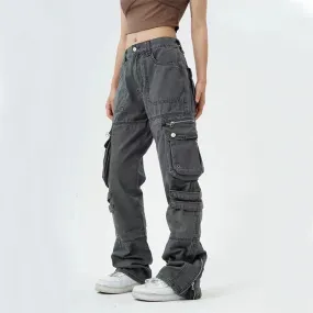 Men's Four-color Mid-waist Casual Pants