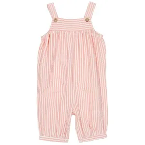 Mini Seersucker Dungarees