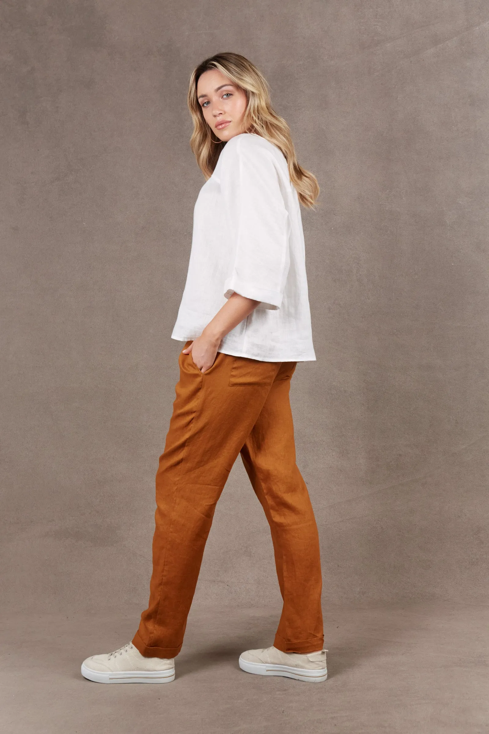 Nama Relax Pant - Ochre