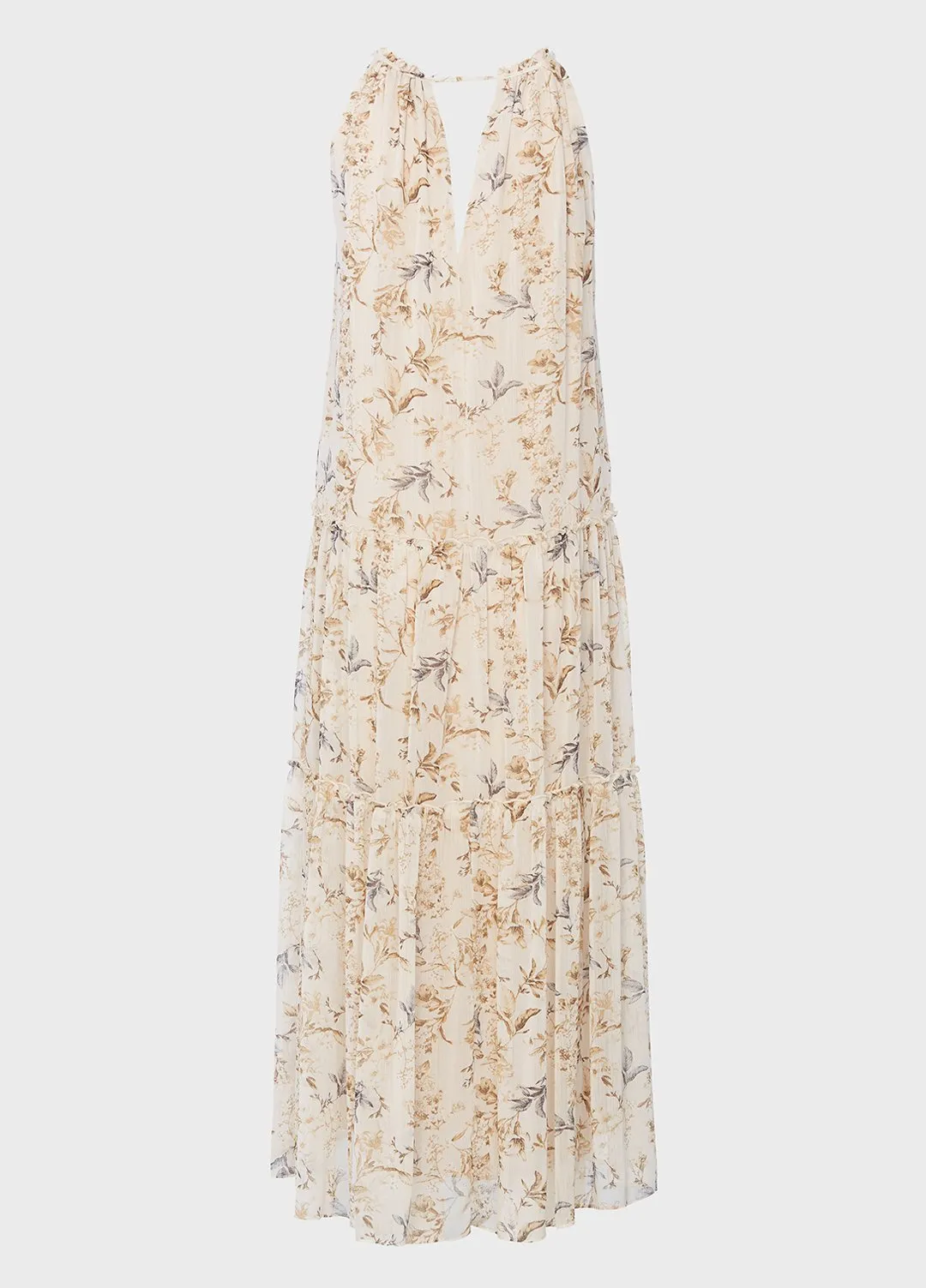 Naomi Vintage Floral Maxi Dress