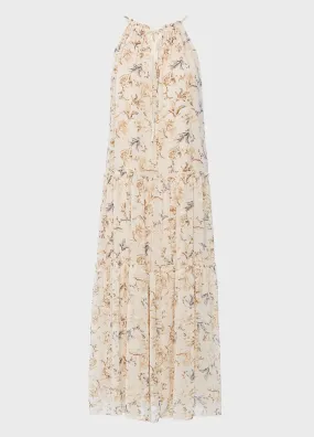 Naomi Vintage Floral Maxi Dress