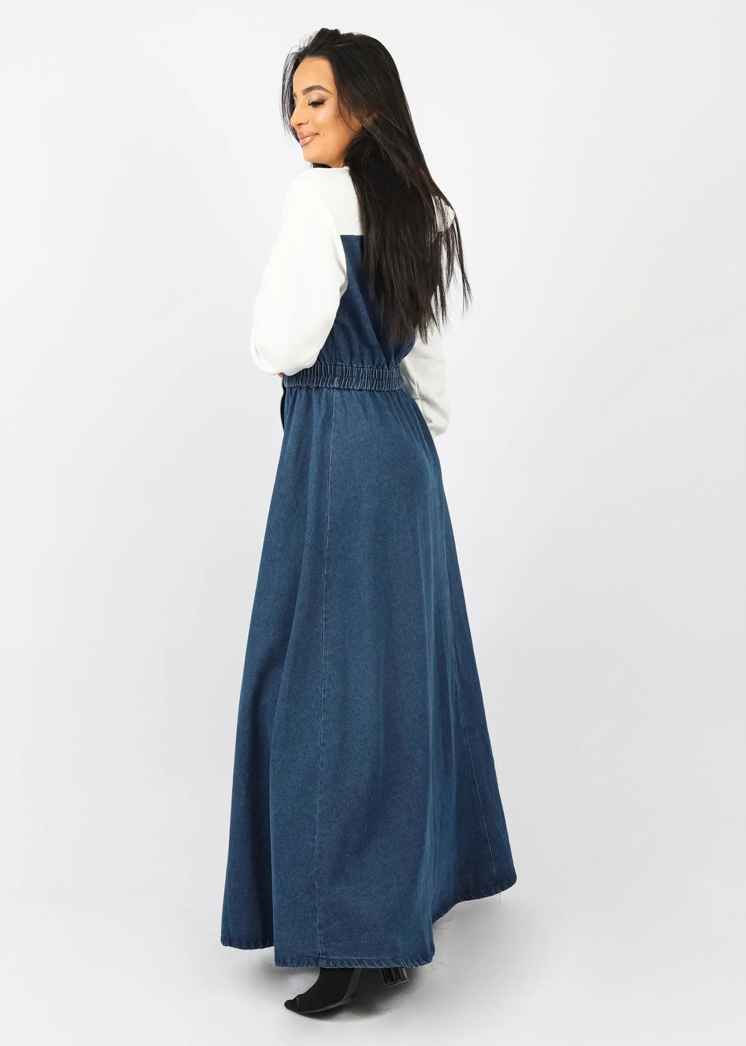 Neena Track Denim Dress