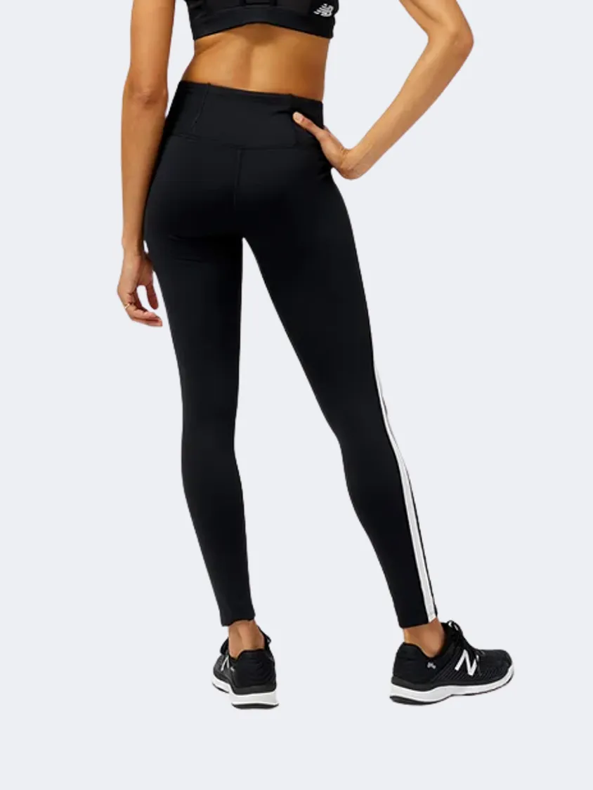 New Balance Tech Training High Rise Pocket Women Training Tight Black