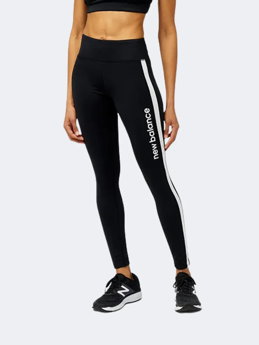 New Balance Tech Training High Rise Pocket Women Training Tight Black