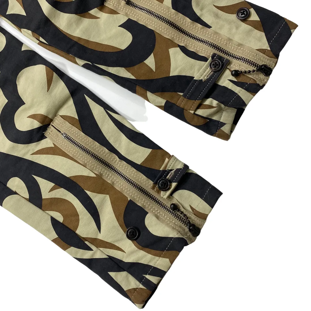 Number (N)ine Tribal Heart Camo Bondage Pants AW04-05 Size 3/30