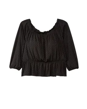 Ofra Off The Shoulder Blouse | Black