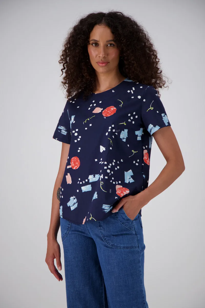 Olga de Polga Galaxy Seersucker Top