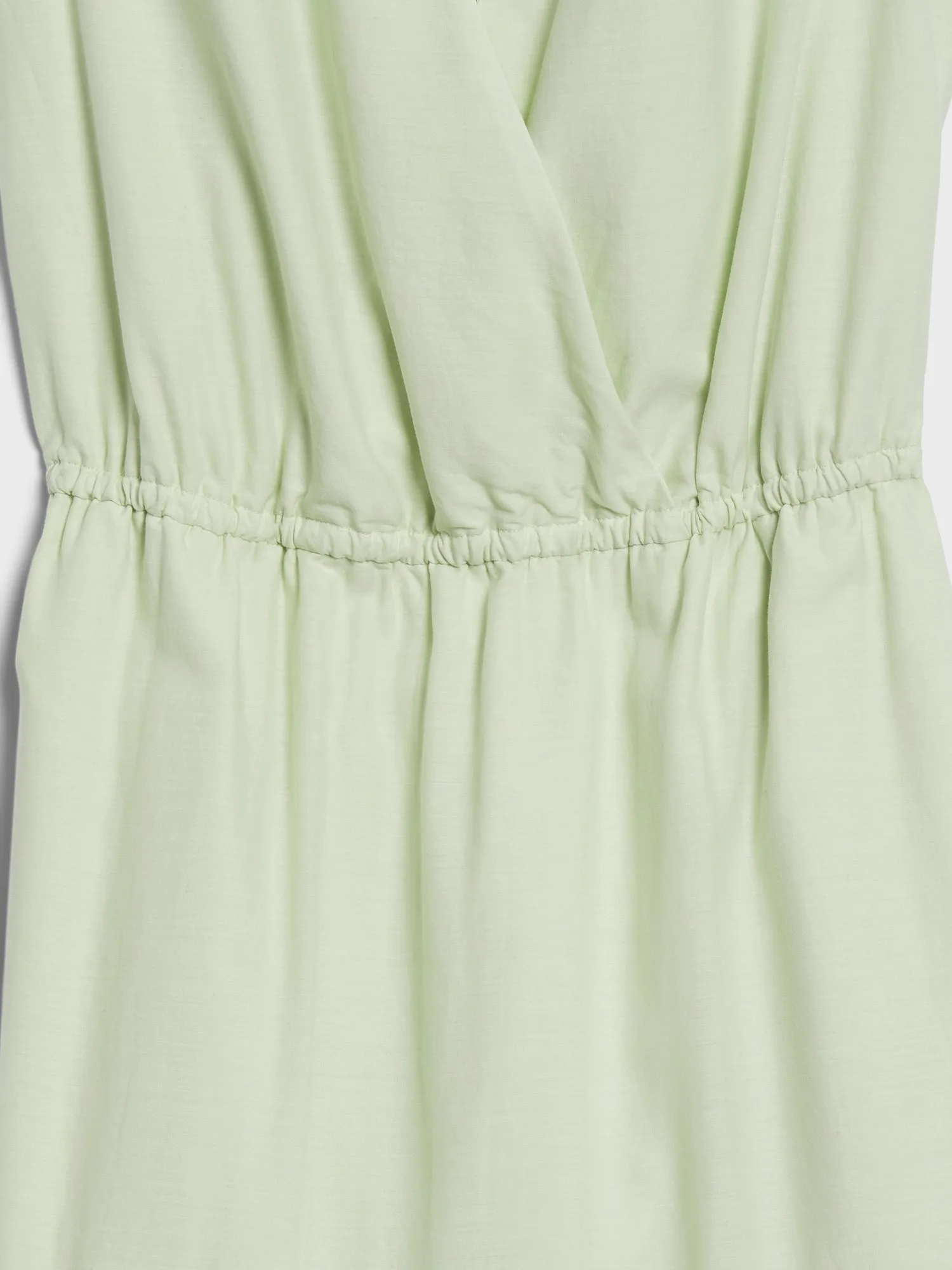 Organic Cotton-TENCEL Maxi Dress in Honeydew Green