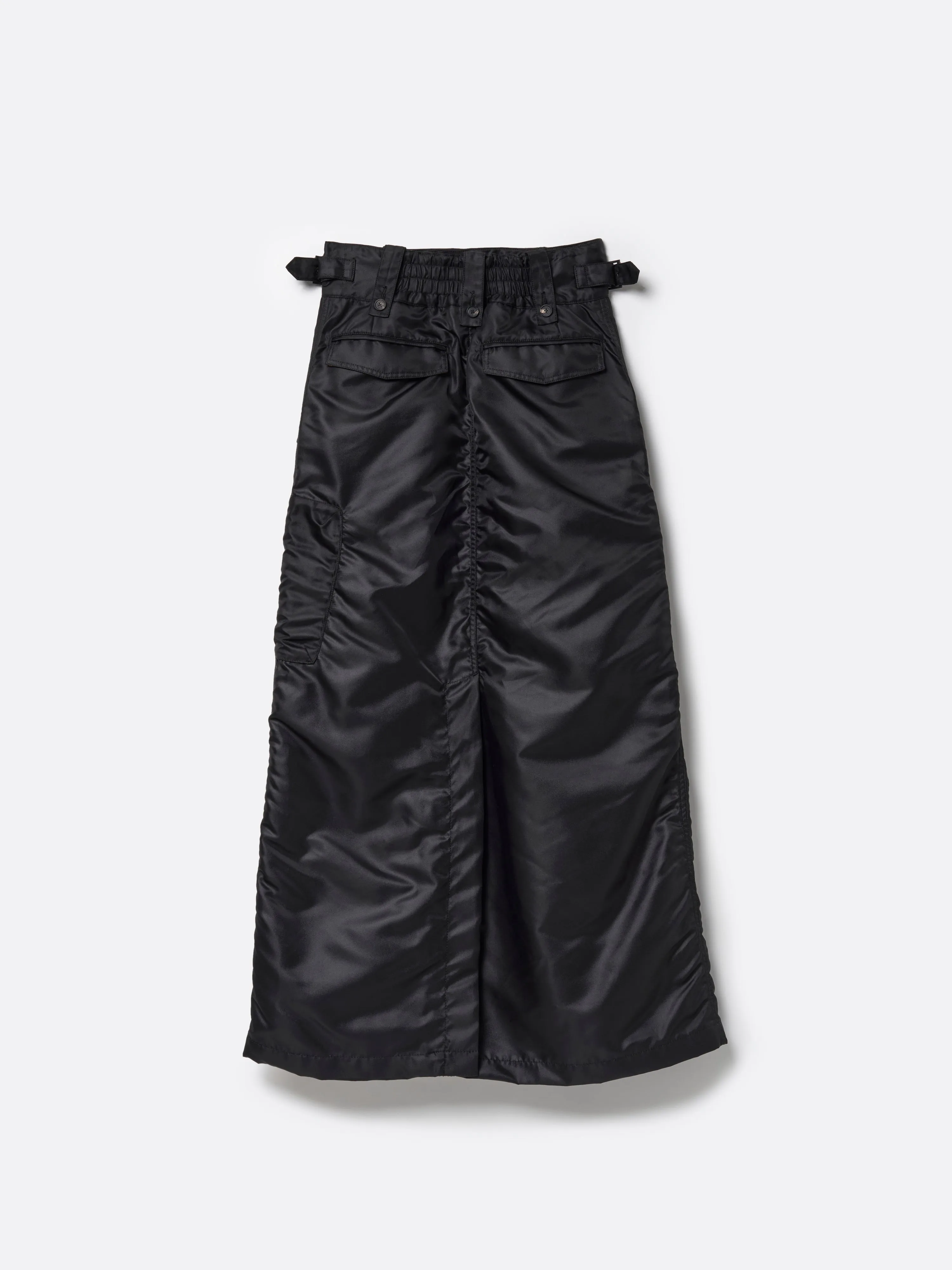 PILOT GURKHA LONG SKIRT .12【BLACK】