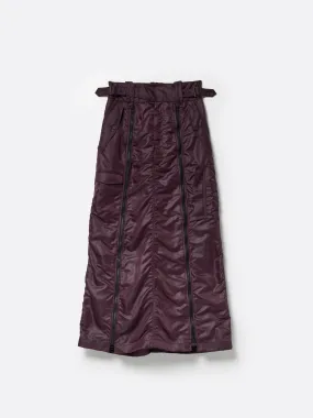 PILOT GURKHA LONG SKIRT .12【BOURDEAUX】