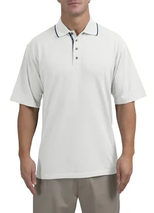 PING COLLECTION - DRY-FIBER DYNAMICS Sport Shirt with Tipped Collar.  P440