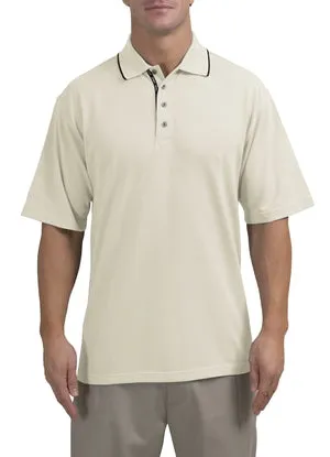 PING COLLECTION - DRY-FIBER DYNAMICS Sport Shirt with Tipped Collar.  P440